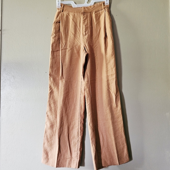 [367] Zara Camel Trousers - Picture 1 of 3